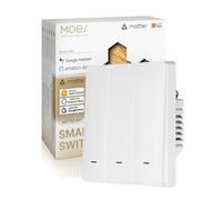 MOES Interrupteur Intelligent Matter Wi-Fi 3 Gang
