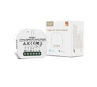 MOES Interrupteur sans Fil ZigBee RF433 DIY, 2 Gang