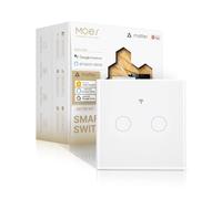 MOES Interrupteur Tactile Intelligent Matter Wi-Fi, 3 Gang