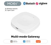 MOES nouvelle passerelle intelligente multimode ZigBee Bluetooth Mesh Hub fonctionne avec l'application intelligente Tuya commande vocale via Alexa Google Home Multi-mode Gateway