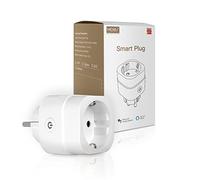 MOES Prise Intelligente Dimmable WiFi pour LED | Pour halogènes et ampoules à incandescence, commande vocale Alexa/Google Home, WiFi 2,4 GHz