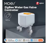 MOES Tuya ZigBee batterie intelligente contrôleur de vanne de gaz d'eau automatique faible consommation d'énergie commande vocale avec Alexa Google Home Zigbee Valve