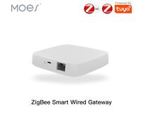 MOES Tuya ZigBee passerelle filaire Hub intelligent télécommande filaire maille application Smart Life fonctionne avec Alexa Google Home Zigbee Wired Hub