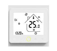 MOES Zigbee Thermostat Intelligent, 5A Contrôleur de Gaz de Chaudière, Programmable et Télécommande, Compatibilité Alexa/Google Home, App Smart Life/Tuya【Tuya ZigBee Hub】