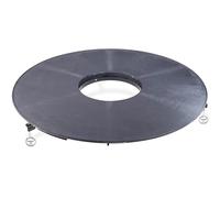 MOESTA-BBQ 10658 Plaque de cuisson pour barbecue - Plancha 6 mm en fonte avec réglage en hauteur pour barbecue à boule/barbecue