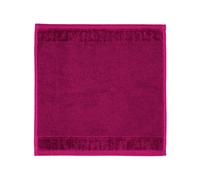 Möve Bamboo Luxe Essuie-Mains 60% Coton / 40% Viscose en Cellulose de Bambou, 30 x 30 cm, Fuchsia (Berry)