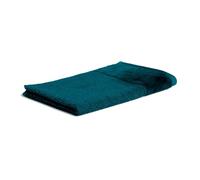 Möve Bamboo Luxe Serviette d’invité 60% Coton / 40% Viscose en Cellulose de Bambou, 30 x 50 cm, Turquoise foncé (Deep Lake)