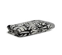 Möve Brooklyn Botanic Drap de Douche 85% Coton, 10% Viscose, 5% Lin, Beige Nature/Noir, 80 x 150 cm