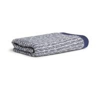 Möve Brooklyn Pinstripe Serviette de Douche 85% Coton, 10% Viscose, 5% Lin, 80 x 150 cm