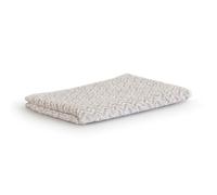 Möve Brooklyn Serviette d’invité à Chevrons, 85% Coton, 10% Viscose, 5% Lin, Beige Naturel/Cachemire, 50 x 30 cm