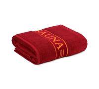 Möve Frottana Serviette de Sauna avec Bordure, 80 x 200 cm, 100% Coton, Rouge Rubis