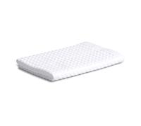 Möve Piquée Serviette d'invité 100% Coton, 40 x 70 cm, Blanc (Snow)
