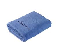Möve pour frottana Pearl Serviette de Sauna 100% Coton, Bleu Bleuet, 80 x 200 cm