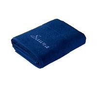 Möve pour frottana Pearl Serviette de Sauna 100% Coton, Bleu foncé (Deep Sea), 80 x 200 cm