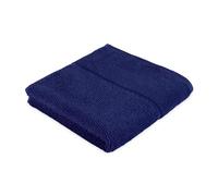 Möve pour frottana Pearl Serviette de Toilette 100% Coton, Bleu foncé (Deep Sea), 50 x 100 cm