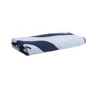Möve Serviette de Plage Fleur 80x200 cm 100% Coton Deep Sea/Aquamarine