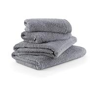 Möve Superwuschel Serviette, Coton, Stone, 50 x 100 cm & 80 x 150 cm