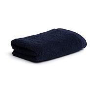 Möve Superwuschel Serviette de Toilette 100% Coton, Bleu foncé (Deep Sea), 50 x 100 cm