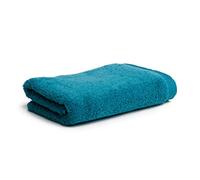 Möve Superwuschel Serviette de Toilette 100% Coton, Bleu Lagon, 50 x 100 cm