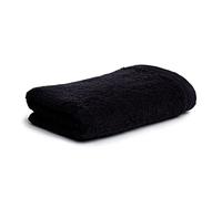 Möve Superwuschel Serviette de Toilette 100% Coton, Noir, 60 x 110 cm