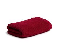 Möve Superwuschel Serviette de Toilette 100% Coton, Rouge Rubis, 50 x 100 cm