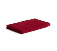 Möve Superwuschel Serviette d'invité, 100% Coton, Rouge Rubis, 30 x 50 cm
