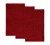 Möve Superwuschel Serviette invité - rubis - 30 x 50 cm