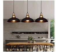 MOGOD Lot de 3 Lustre - Suspension Luminaire style Industrielle Vintage Lampe en Métal