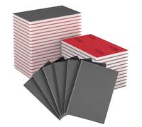 MOGRQAP Éponge de Ponçage 32PCS, Bloc de Mousse Abrasive Flexible, Grains 1200, Tampons Abrasifs Lavables et Réutilisables pour Bois, Métal, Meubles, Mur (70x100mm)
