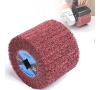 MOGRQAP Rouleau Abrasif Brosse Grain 120 Manchons Abrasifs | Rouleau Abrasif Brosse Rouleaux Abrasifs pour Satineuse Machine à Brosser Bois Métal Surface Polissage
