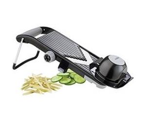 Moha 6540399207 veggie v mandoline pp abs sbs tpe inox noir gris 29 x 6,4 x 6,4 cm 25207 Gris G