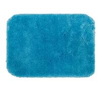 MOHAWK Home Tapis de Bain Bleu caraïbe Lavable en Machine (60 x 100 cm)