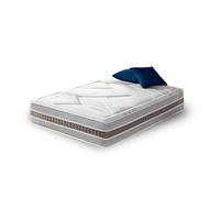 Moisury Matelas memoire de Forme - Fermeté Élevée - Hauteur: 30 cm - 110 x 180 cm - Super Adaptable - Optimal pour Les douleurs de Dos