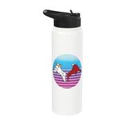 Moitié ange paradis moitié démon ailes de l'enfer Dualité du Stainless Steel Insulated Water Bottle