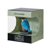 MOJO Collection Bird Enthusiast Collection 1 - Figurines peintes à la main, objets de collection, jouets, sculptures détaillées avec code QR pour des faits amusants (Martin-pêcheur)