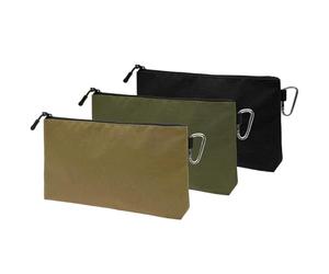 Mokassy 3 PièCes Pochette Fermeture éClair pour Sac Outils, Dossiers Fichiers, Pochettes à Outils D'Organisateur Stockage Polyvalent avec Fermeture GlissièRe pour Accessoire, Stationnaire