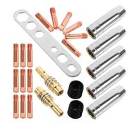 MOKKHNB Accessoire de Soudage Buse de Torche de Soudage en Cuivre Kit D’accessoires à Gaz Connexion Précise Portable