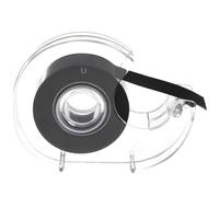 MOKKHNB Bande magnétique flexible adhésive plastique 3 M x 19 Mm avec ruban noir pour projets créatifs en atelier, 1 rouleau sans résidu après retrait