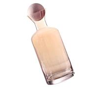 MOKKHNB Bouilloire en Verre Résistant Chaleur 1,5 L Réservoir D'eau Froide et Accessoire Boule en Bois, Pichet Créatif pour Jus, Thé et Boissons D'été, Usage Domestique et Bureau