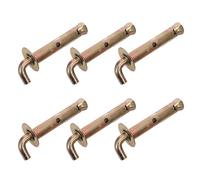 MOKKHNB Boulons d'expansion M10x100 fer 3 ensembles pour crochet de support chauffe-eau, montage polyvalent sur murs en plâtre et briques, système anti-desserrage pour chauffe-eau