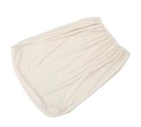 MOKKHNB Cache-poussière pour Chauffage Domestique Intérieur Facile à Installer Extensible Housse en Tissu Blanc Lavable, Protection Anti-poussière pour Radiateur à Bain D'huile