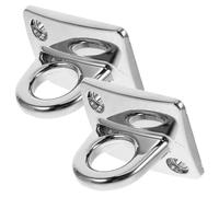 MOKKHNB Crochets Métalliques en Alliage de Zinc pour Cordons de Stanchion, 2pcs, Résistance la Déformation, Design Élégant pour Gestion de Files D'attente en Hôtels