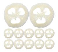 MOKKHNB Lot de 12 porte-savons en luffa : tapis égouttoir pour porte-savon, éponge de bain pour la douche, idéal pour nettoyer la vaisselle et les assiettes.