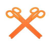 MOKKHNB Lot de 2 Grandes Ciseaux de Clown - Faux Ciseaux géants décoratifs - Accessoire de Costume pour Carnaval, Spectacle, Halloween, Cosplay, Mascarade, comédie et Films