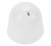 MOKKHNB Pièces de Ventilateur Cache Inférieur en Plastique Blanc, Grosse Taille, Style Moderne, Protection Anti-poussière, Convient pour Usage Résidentiel