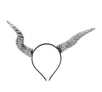MOKKHNB Serre-tête cornes de diable pour Halloween : coiffe réaliste en bois de cerf - coiffe de démon - accessoire gothique pour cosplay et soirées à thème