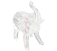 MOKKHNB Statuette Bureau Cristal en Décoration et Éléphant Salon