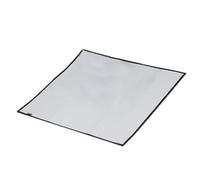 MOKKHNB Tapis Résistant À La Chaleur Double Face 46x35 Cm en Tissu Silicone pour Pique-niques en Plein Air Et Grill Protection Solide Anti-feu