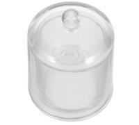 MOKKHNB Tasse à Arôme en Verre Couvercle Transparent Décoratif pour Décoration Intérieure, Design Élégant en Verre, Ornement Raffiné pour Maison