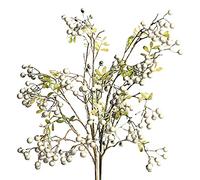 Mokyler Lot de 4 branches de baies artificielles à longue tige - 69,1 cm - Bouquet de baies artificielles pour centre de table, vase, décoration de Noël